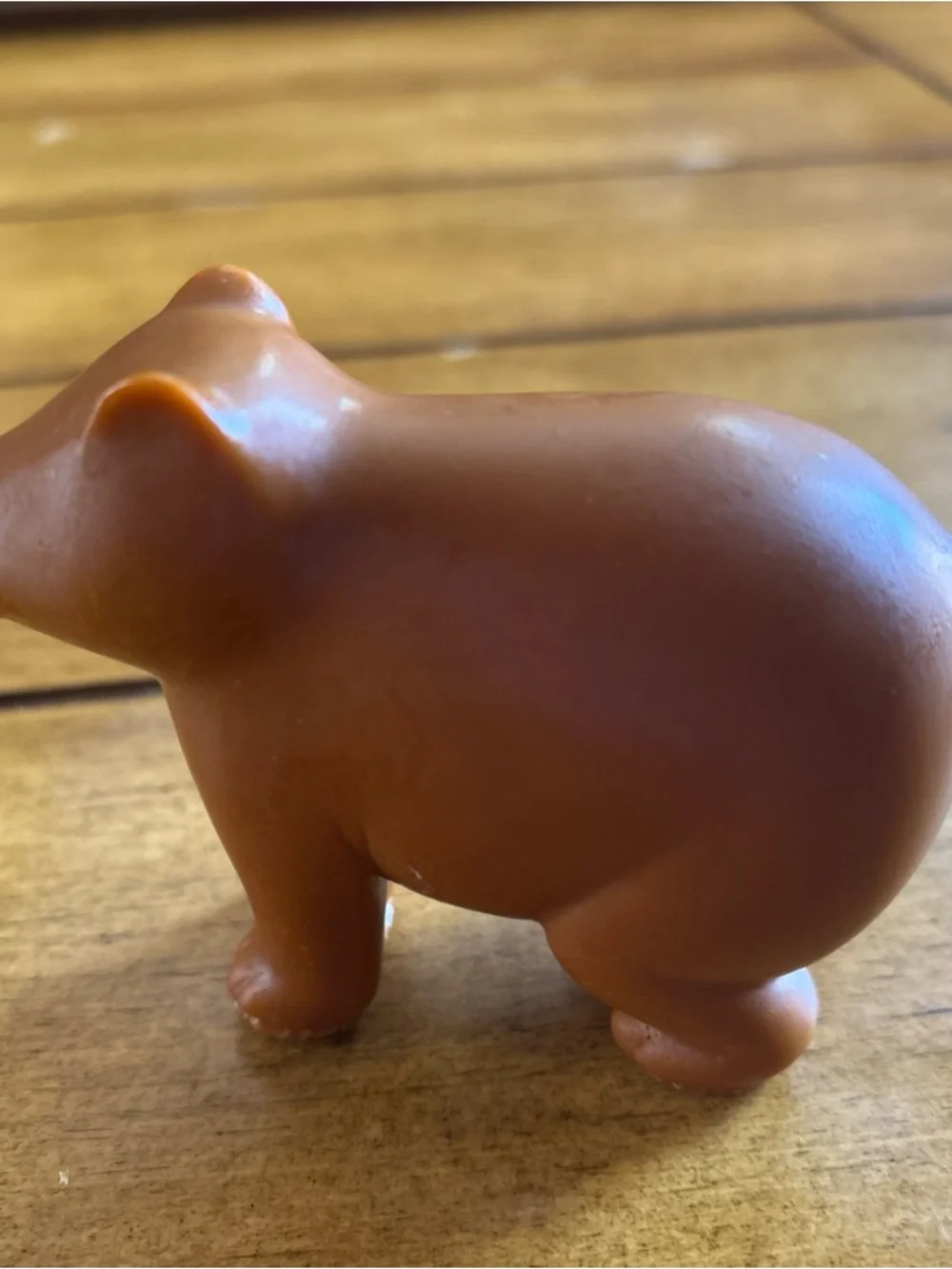 Brown Bear vintage animal super cute decoration looks like caramel used